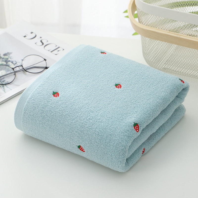 Serviettes de Bain Fraises pour bébé