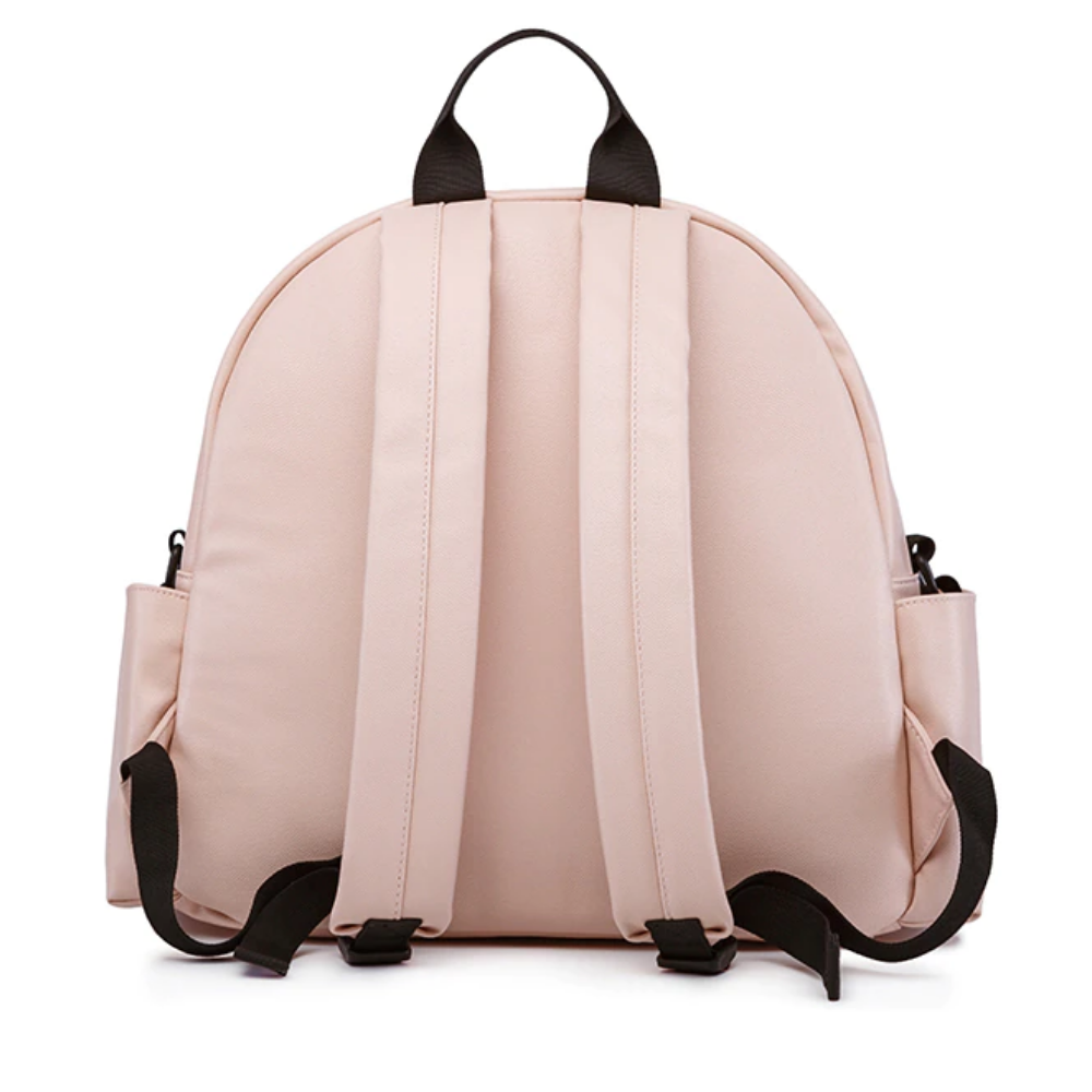 Sac à langer à dos Cuir vegan Coccinelle rose