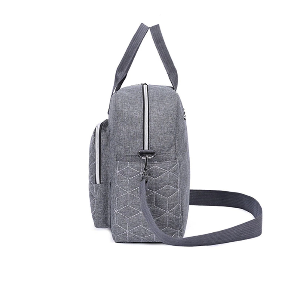 Sac à langer bandoulière Ardoise bleu marine