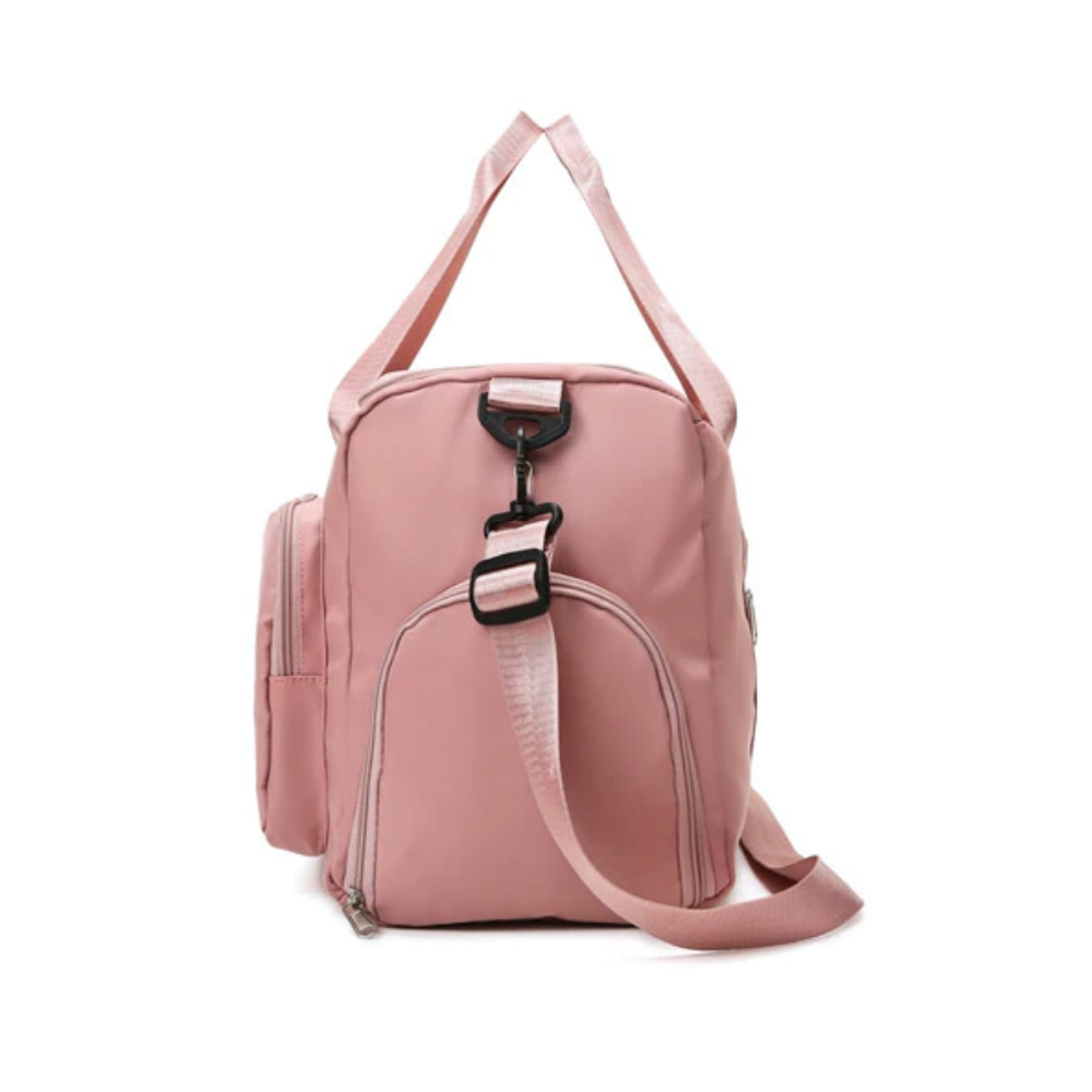 Sac à langer de voyage Gabrielle rose pastel