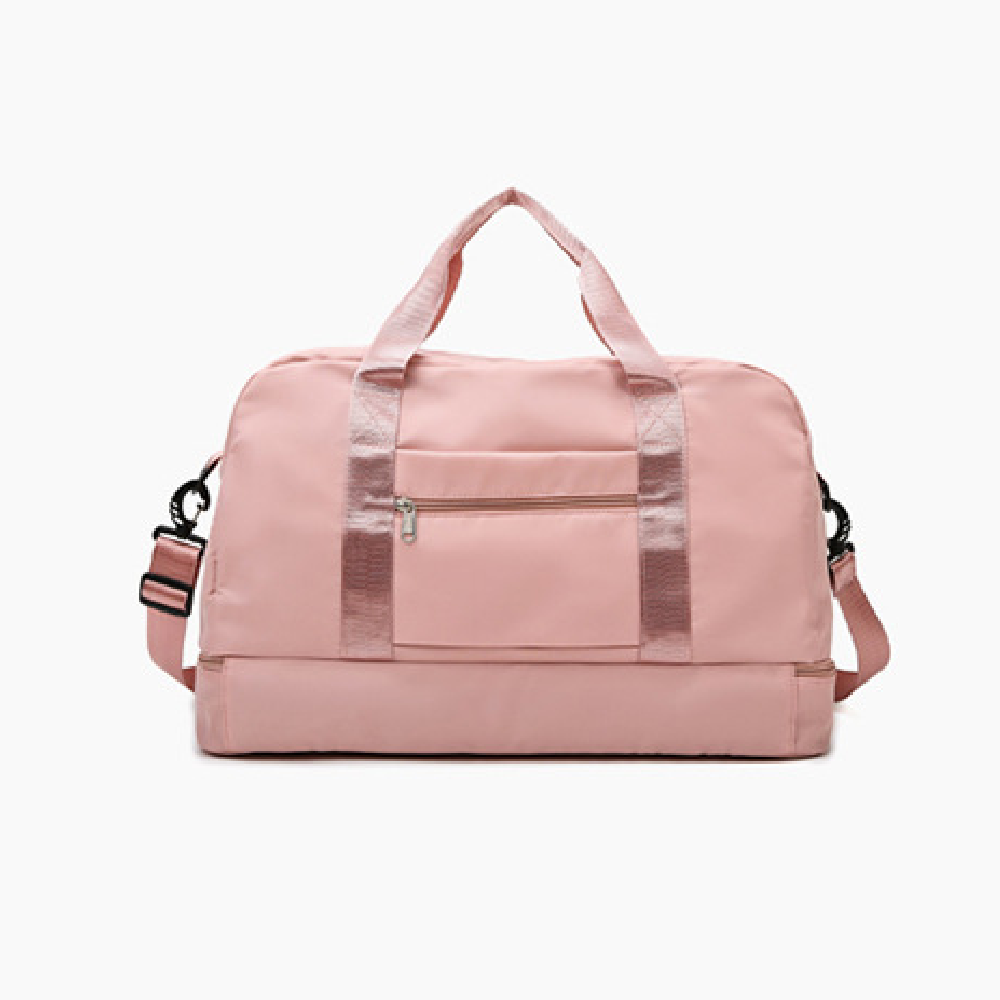 Sac à langer imperméable bandoulière Juliette rose