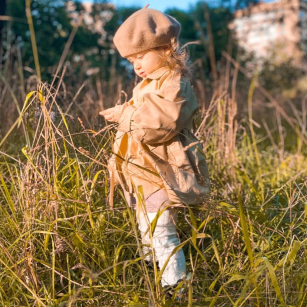 Trench coton Alice écru 1-3 ans