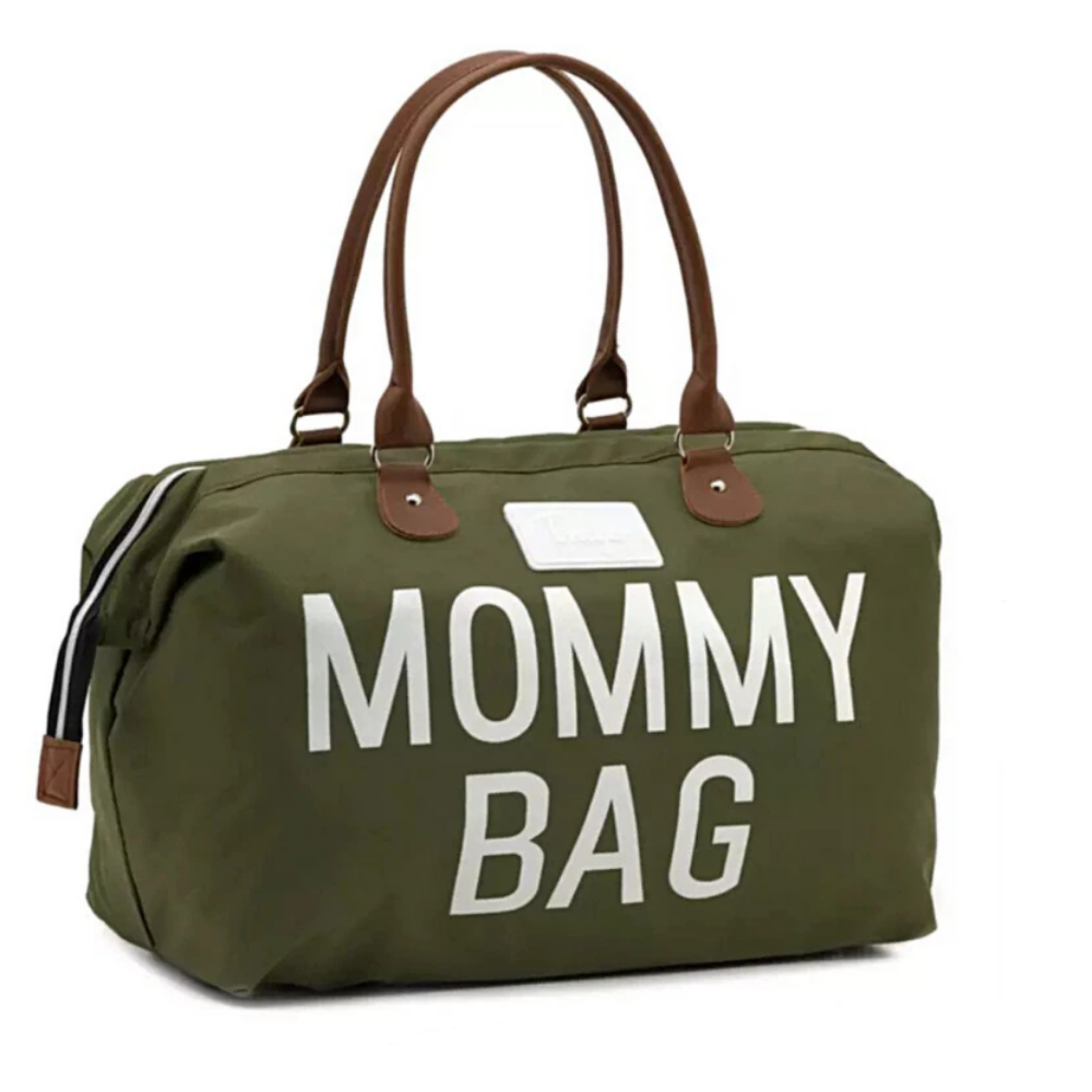 Sac à langer à anses Mommy Bag kaki