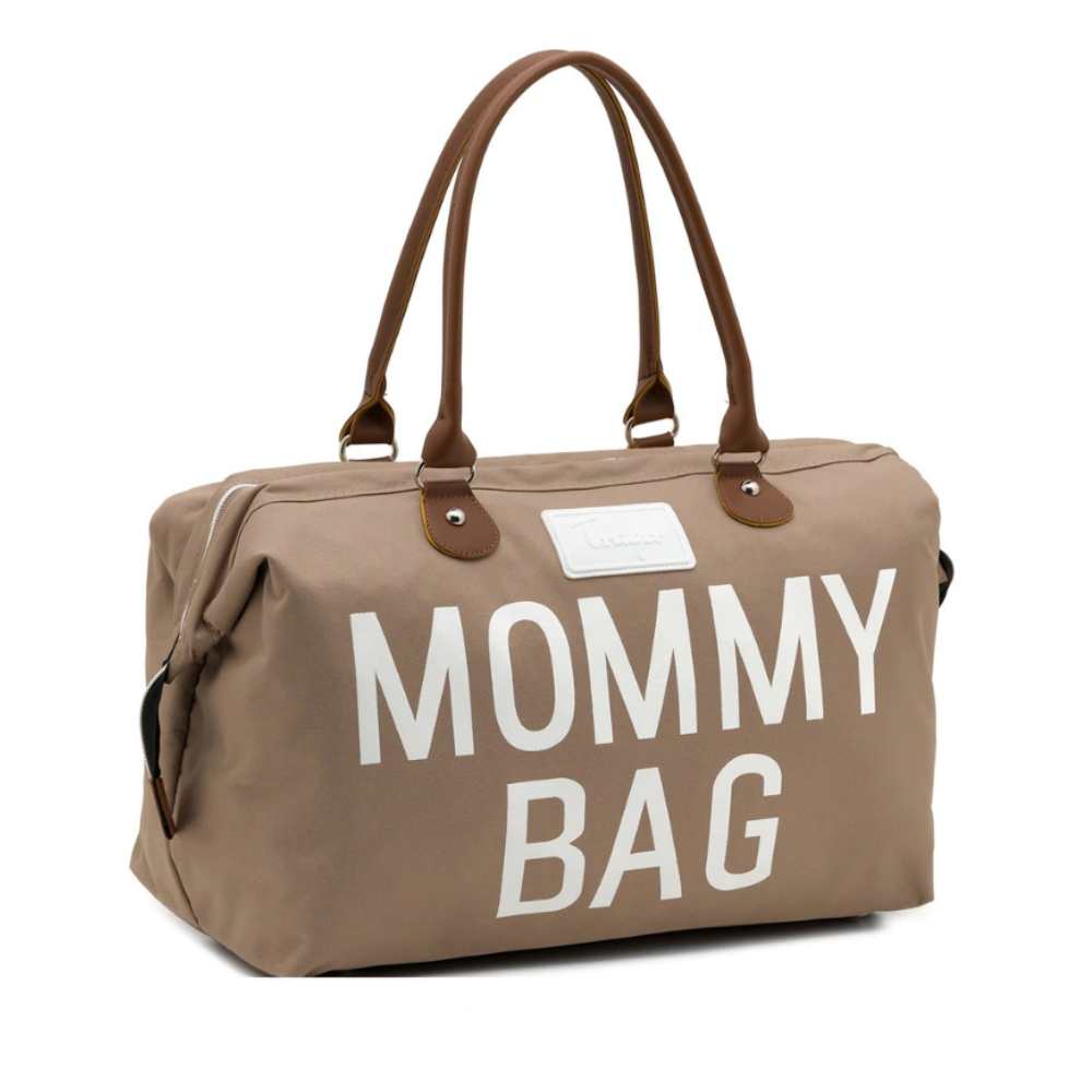 Sac à langer à anses Mommy Bag beige