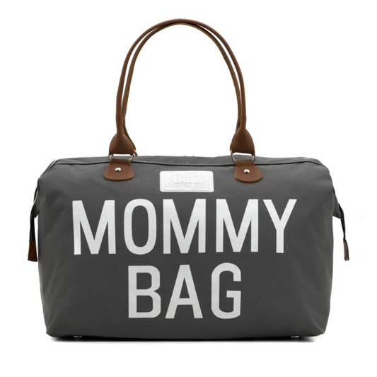 Sac à langer à anses Mommy Bag gris