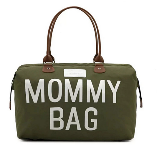 Sac à langer à anses Mommy Bag kaki