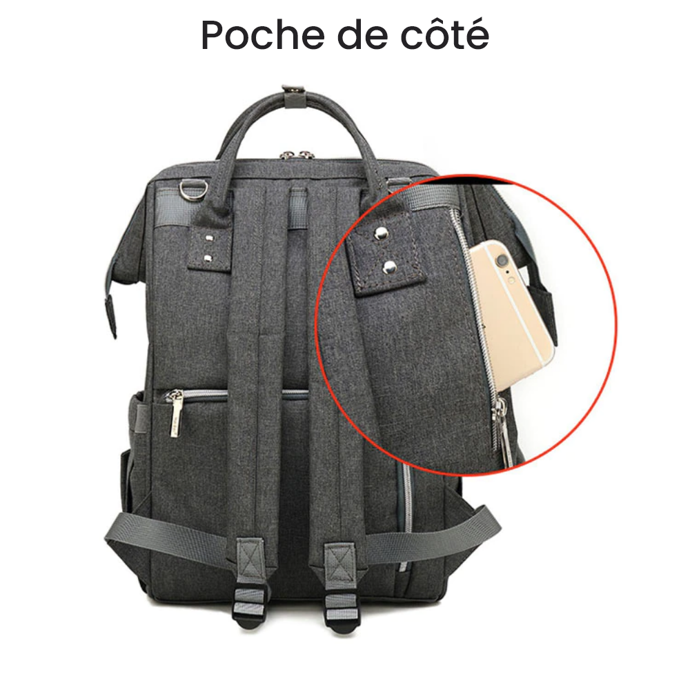 Sac à langer à dos Smarty Vert