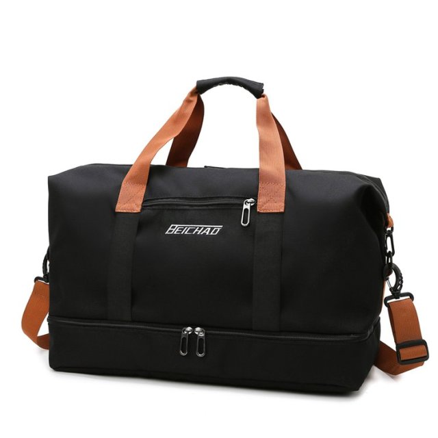 Sac à langer de voyage tissu Traveller noir