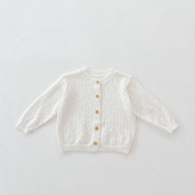 Cardigan en maille ajourée Céleste 3 Mois-3 Ans