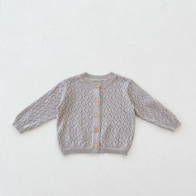 Cardigan en maille ajourée Céleste 3 Mois-3 Ans