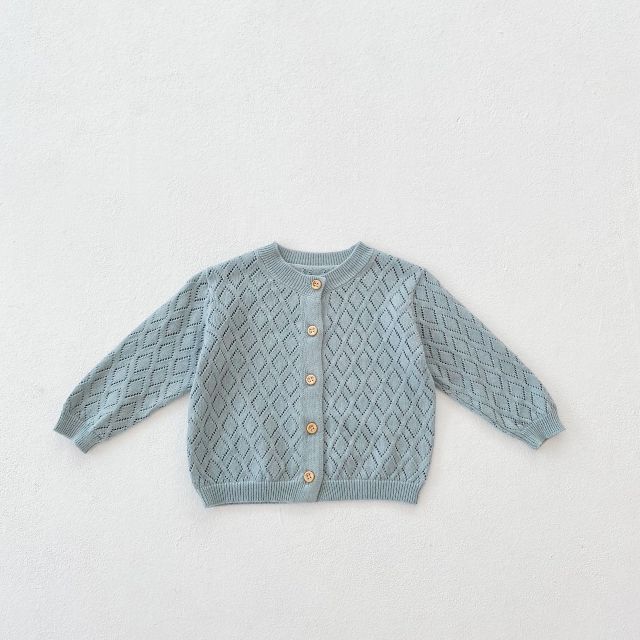 Cardigan en maille ajourée Céleste 3 Mois-3 Ans