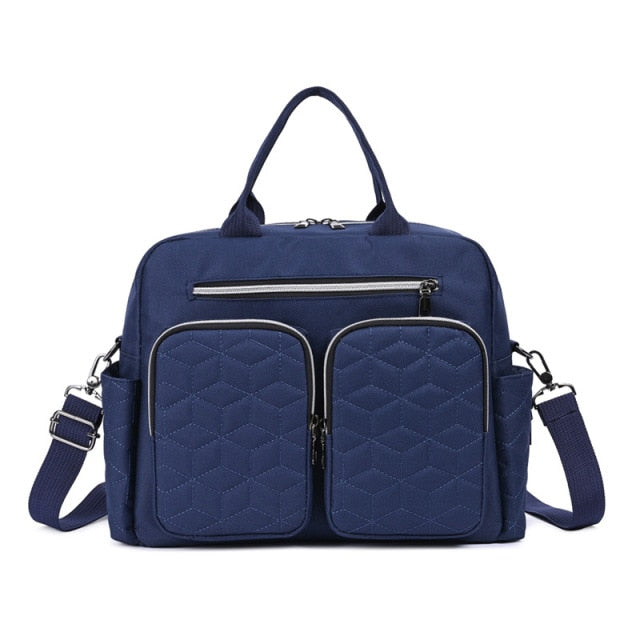 Sac à langer bandoulière Explorateur Bleu marine