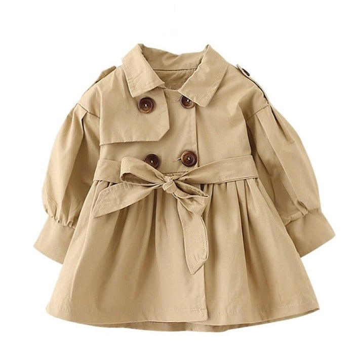 Trench coton Alice écru 1-3 ans